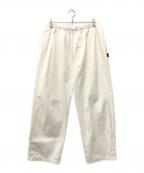 stussyステューシー）の古着「BRUSHED BEACH PANT」｜アイボリー