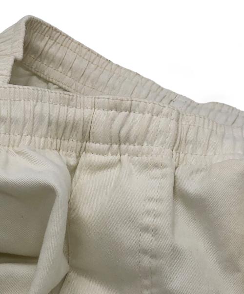 stussy（ステューシー）stussy (ステューシー) BRUSHED BEACH PANT アイボリー サイズ:Lの古着・服飾アイテム