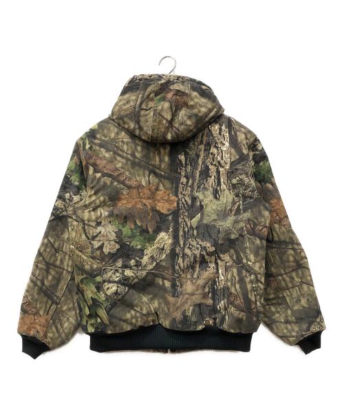 CarHartt（カーハート）CarHartt (カーハート) QUILTED-FLANNEL LINED CAMO ACTIVE JKT ベージュ サイズ:Mの古着・服飾アイテム