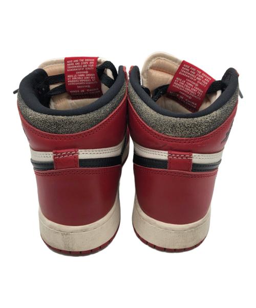 NIKE（ナイキ）NIKE (ナイキ) AIR Jordan 1 RETRO HIGH OG GS Lost&Found レッド サイズ:23cmの古着・服飾アイテム