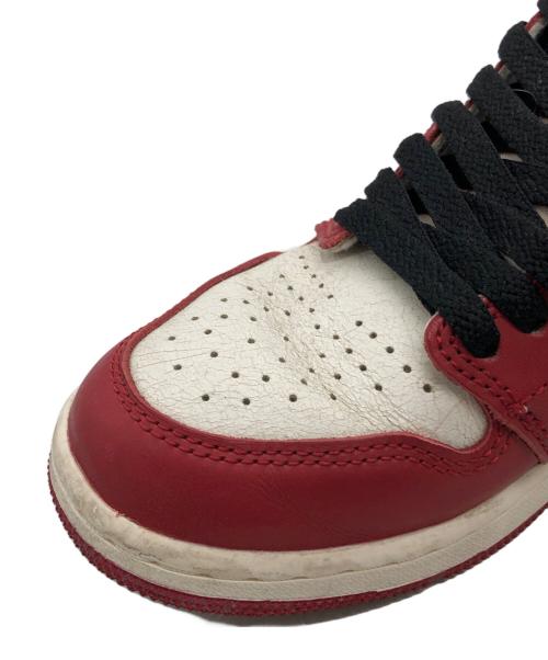 NIKE（ナイキ）NIKE (ナイキ) AIR Jordan 1 RETRO HIGH OG GS Lost&Found レッド サイズ:23cmの古着・服飾アイテム