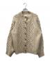 foufou（フーフー）の古着「fisherman knit cardigan」｜ベージュ
