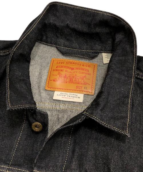 LEVI'S PReMIUM（リーバイス プレミアム）LEVI'S PReMIUM (リーバイスプレミアム) BLACK TYPE I TRUCKER JACKET インディゴ サイズ:XLの古着・服飾アイテム
