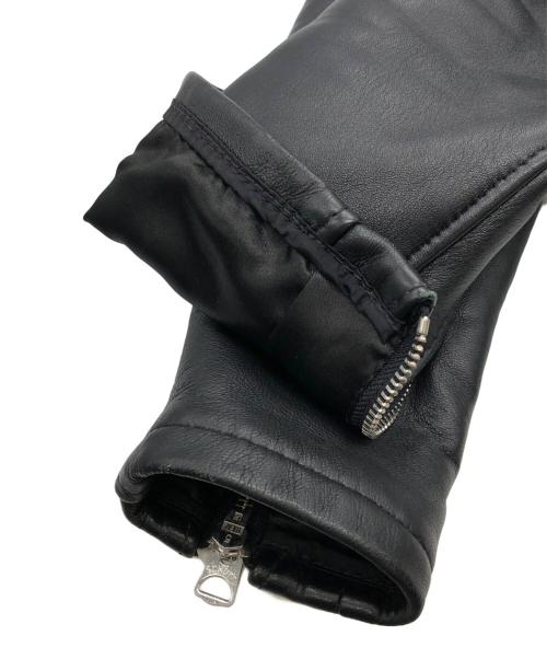 SCHOTT BROS.（ショット）SCHOTT BROS. (ショットブロス) ダブルライダースジャケット ブラック サイズ:Mの古着・服飾アイテム