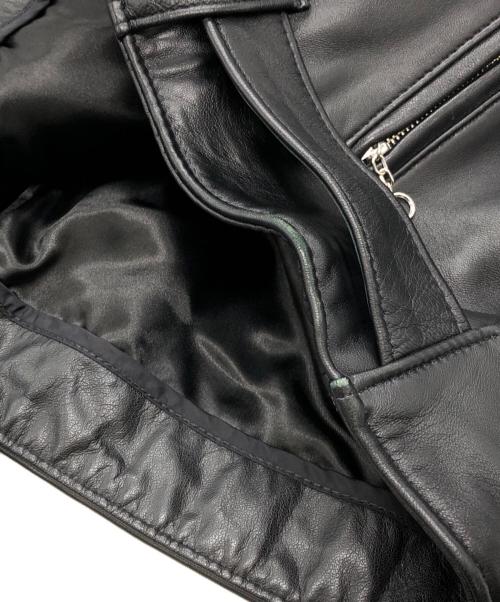 SCHOTT BROS.（ショット）SCHOTT BROS. (ショットブロス) ダブルライダースジャケット ブラック サイズ:Mの古着・服飾アイテム