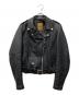 SCHOTT BROS.（ショットブロス）の古着「ダブルライダースジャケット」｜ブラック