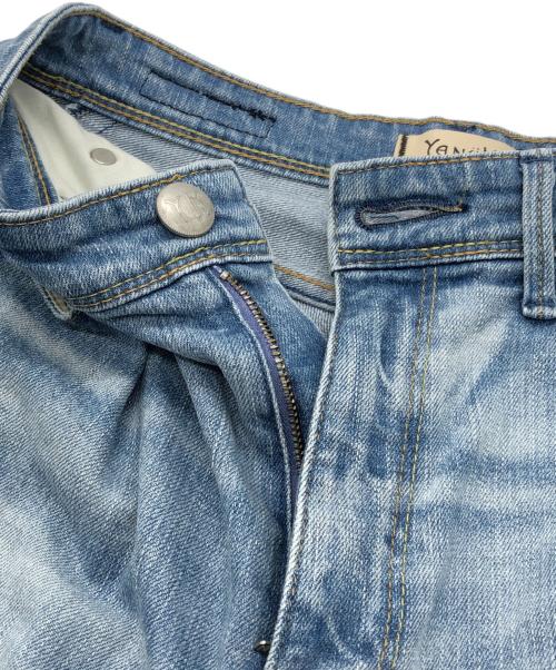 YANUK（ヤヌーク）YANUK (ヤヌーク) ワイドストレートLILITH インディゴ サイズ:25の古着・服飾アイテム