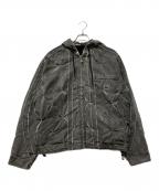 bad sonバッドサン）の古着「Carbon hooded jacket」｜グレー