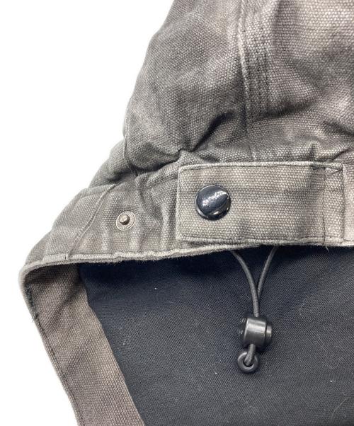 bad son（バッドサン）bad son (バッドサン) Carbon hooded jacket グレー サイズ:Lの古着・服飾アイテム