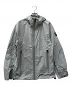 REPLAYリプレイ）の古着「ライトコーテッドナイロン フーディー」｜グレー
