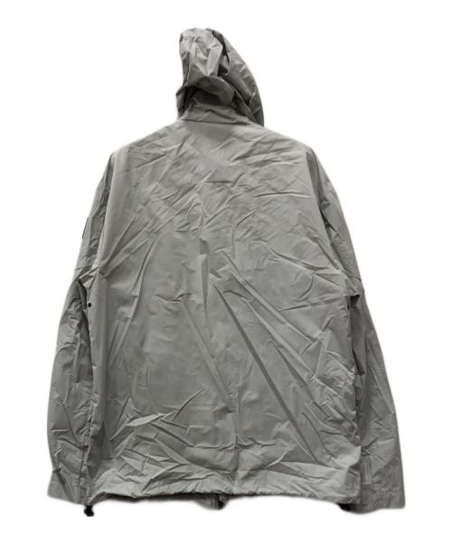 REPLAY（リプレイ）REPLAY (リプレイ) ライトコーテッドナイロン フーディー グレー サイズ:Sの古着・服飾アイテム