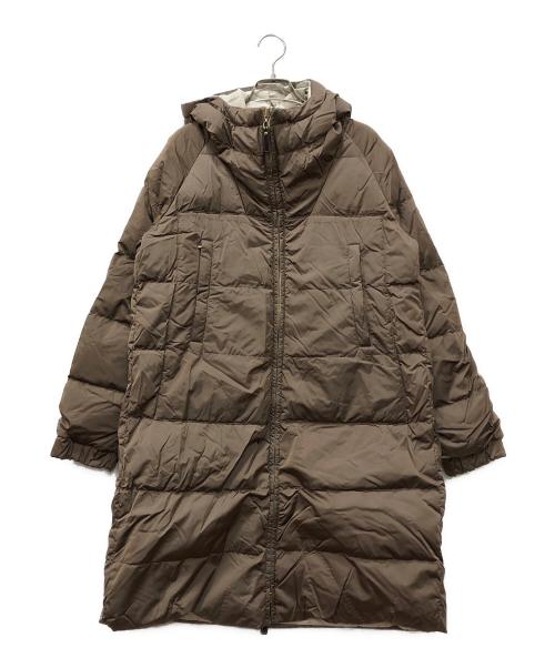 MaxMara（マックスマーラ）MaxMara (マックスマーラ) キューブ リバーシブル ダウンコート ベージュ サイズ:40の古着・服飾アイテム