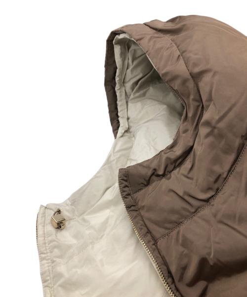 MaxMara（マックスマーラ）MaxMara (マックスマーラ) キューブ リバーシブル ダウンコート ベージュ サイズ:40の古着・服飾アイテム