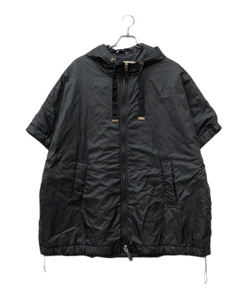 MaxMara（マックスマーラ）MaxMara (マックスマーラ) テクニカルキルティングジレ ブラック サイズ:Mの古着・服飾アイテム