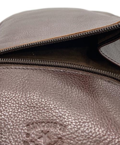 IL BISONTE（イル ビゾンテ）IL BISONTE (イル ビゾンテ) ボディーバッグ ブラウン サイズ:下記参照の古着・服飾アイテム