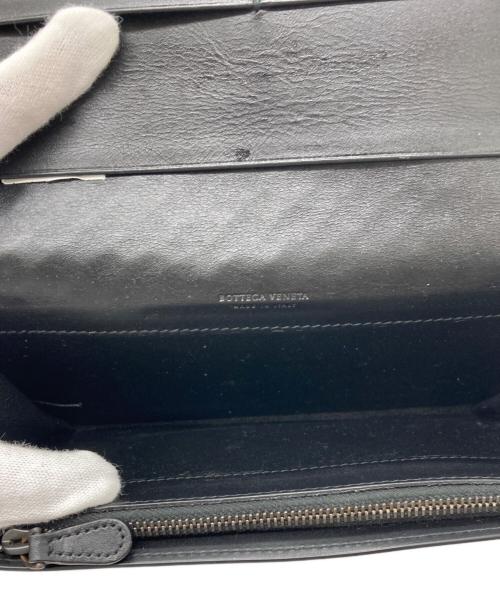 BOTTEGA VENETA（ボッテガベネタ）BOTTEGA VENETA (ボッテガベネタ) 長財布 ブラックの古着・服飾アイテム