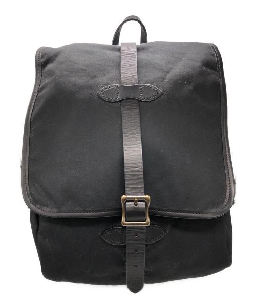 FILSON（フィルソン）FILSON (フィルソン) Tin Cloth Back Pack ブラック サイズ:下記参照の古着・服飾アイテム