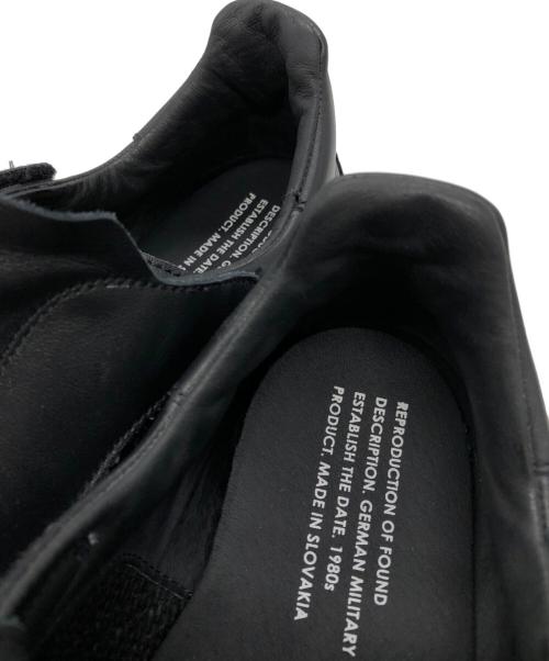 reproduction of found（リプロダクションオブファウンド）REPRODUCTION OF FOUND (リプロダクションオブファウンド) GERMAN RACER ブラック サイズ:43の古着・服飾アイテム