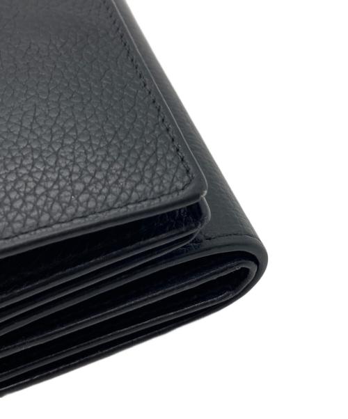 LOEWE（ロエベ）LOEWE (ロエベ) 3つ折り財布 ブラックの古着・服飾アイテム