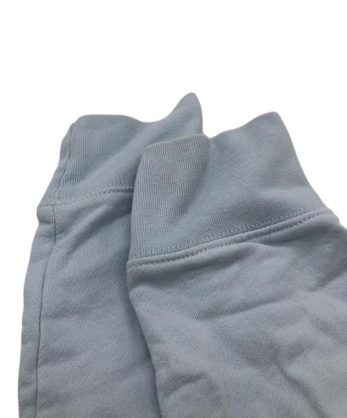 maison kitsune（メゾンキツネ）MAISON KITSUNE (メゾンキツネ) チラックス パッチ レギュラー スウェットシャツ ブルー サイズ:XLの古着・服飾アイテム