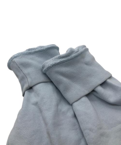 maison kitsune（メゾンキツネ）MAISON KITSUNE (メゾンキツネ) チラックス パッチ レギュラー スウェットシャツ ブルー サイズ:XLの古着・服飾アイテム