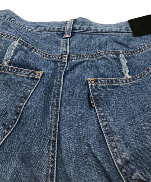 jieda（ジエダ）Jieda (ジエダ) SWITCHING OVER DENIM PANTS ブルー サイズ:1の古着・服飾アイテム