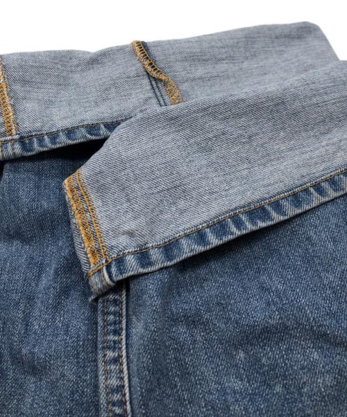 jieda（ジエダ）Jieda (ジエダ) SWITCHING OVER DENIM PANTS ブルー サイズ:1の古着・服飾アイテム