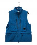 C.P COMPANYシーピーカンパニー）の古着「Shell-R Utility Vest」｜ブルー
