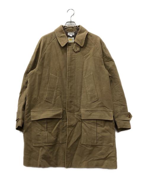 TONE（トーン）TONE (トーン) モールスキンコート ベージュ サイズ:3の古着・服飾アイテム