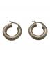 BOTTEGA VENETA（ボッテガベネタ）の古着「フープピアス」｜シルバー