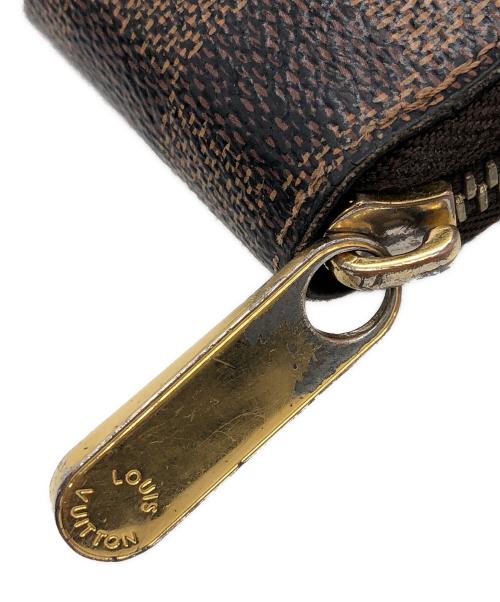 LOUIS VUITTON（ルイ ヴィトン）LOUIS VUITTON (ルイ ヴィトン) ラウンドファスナー財布 ブラウンの古着・服飾アイテム