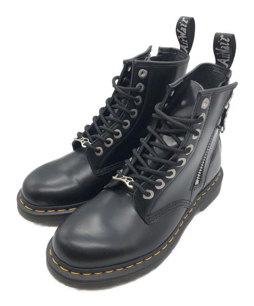 Dr.Martens（ドクターマーチン）Dr.Martens (ドクターマーチン) 8ホールブーツ ブラック サイズ:UK7の古着・服飾アイテム