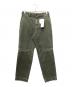 BLACK COMME des GARCONS（ブラックコムデギャルソン）の古着「テーパードデニムパンツ」｜グリーン