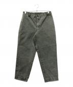 BLACK COMME des GARCONSブラックコムデギャルソン）の古着「chemical wash trousers」｜グリーン