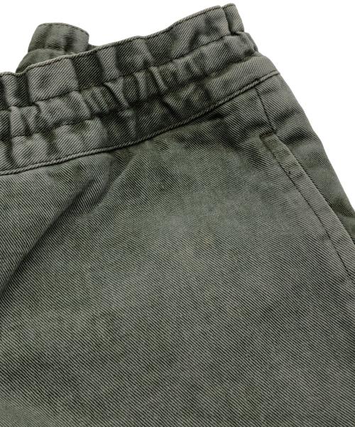 BLACK COMME des GARCONS（ブラックコムデギャルソン）BLACK COMME des GARCONS (ブラックコムデギャルソン) chemical wash trousers グリーン サイズ:Mの古着・服飾アイテム