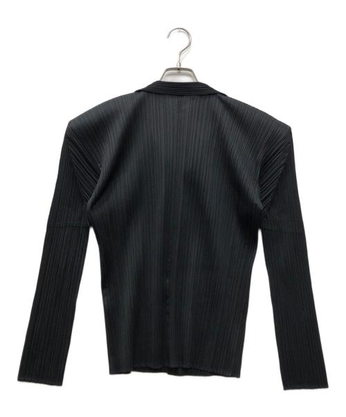 PLEATS PLEASE（プリーツプリーズ）PLEATS PLEASE (プリーツプリーズ) プリーツシャツ ブラック サイズ:3の古着・服飾アイテム