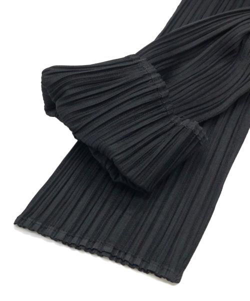 PLEATS PLEASE（プリーツプリーズ）PLEATS PLEASE (プリーツプリーズ) プリーツシャツ ブラック サイズ:3の古着・服飾アイテム