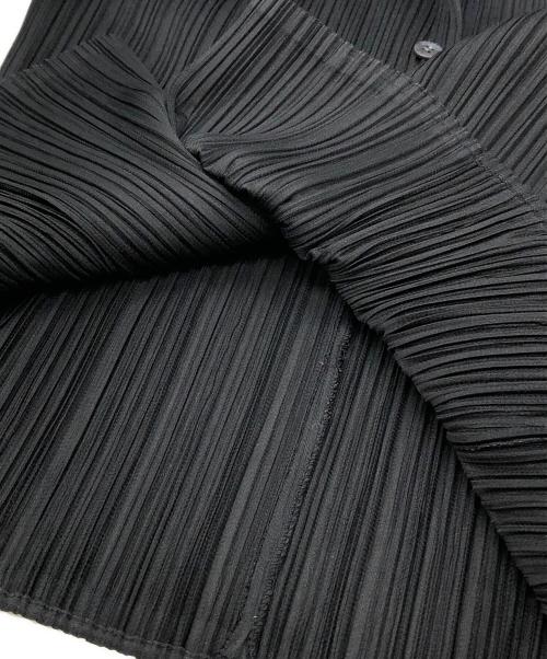 PLEATS PLEASE（プリーツプリーズ）PLEATS PLEASE (プリーツプリーズ) プリーツシャツ ブラック サイズ:3の古着・服飾アイテム