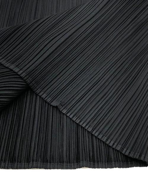 PLEATS PLEASE（プリーツプリーズ）PLEATS PLEASE (プリーツプリーズ) プリーツカットソー ブラック サイズ:3の古着・服飾アイテム