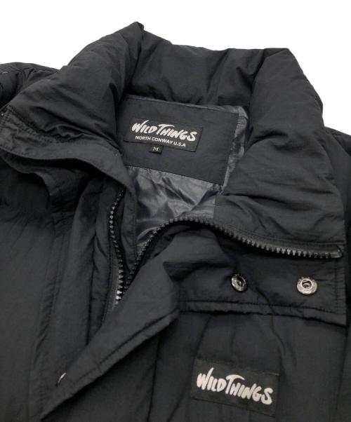 WILD THINGS（ワイルドシングス）WILD THINGS (ワイルドシングス) SNUG DOWN VECKET ブラック サイズ:Mの古着・服飾アイテム