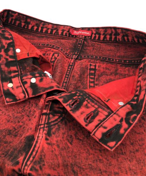 SUPREME（シュプリーム）SUPREME (シュプリーム) Washed Regular Jean レッド サイズ:30の古着・服飾アイテム