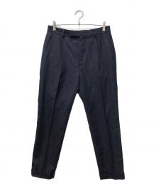 WACKO MARIA（ワコマリア）の古着「PLEATED TROUSERS」｜ネイビー