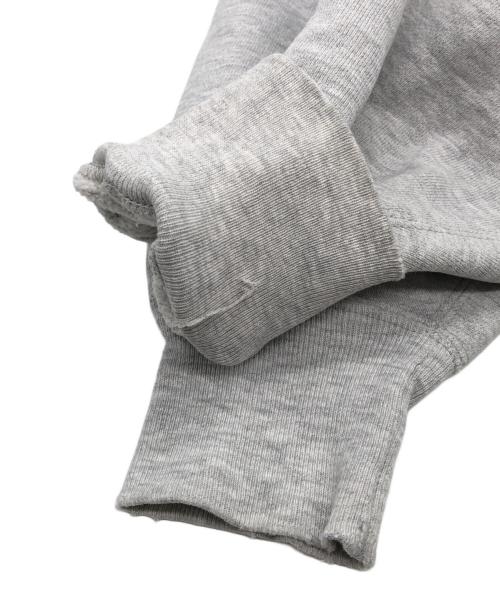 Champion REVERSE WEAVE（チャンピオン リバース ウィーブ）Champion REVERSE WEAVE (チャンピオン リバース ウィーブ) 三段プリントリバースウィーブスウェット グレー サイズ:Lの古着・服飾アイテム