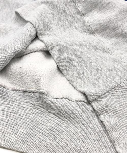 Champion REVERSE WEAVE（チャンピオン リバース ウィーブ）Champion REVERSE WEAVE (チャンピオン リバース ウィーブ) 三段プリントリバースウィーブスウェット グレー サイズ:Lの古着・服飾アイテム