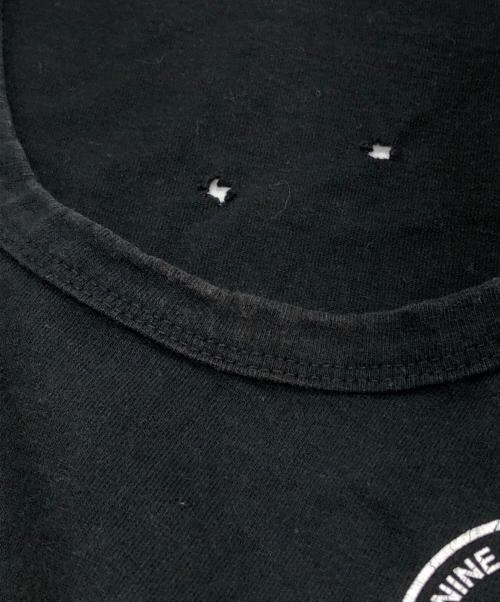 NUMBER (N)INE（ナンバーナイン）NUMBER (N)INE (ナンバーナイン) ノースリーブカットソー ブラック サイズ:3の古着・服飾アイテム