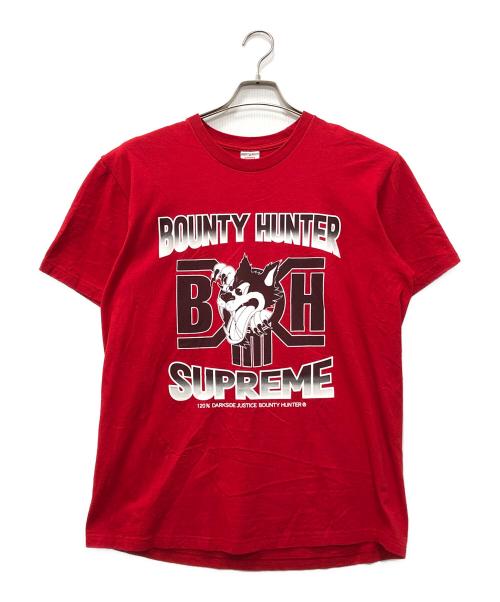 SUPREME（シュプリーム）Supreme (シュプリーム) BOUNTY HUNTER (バウンティハンター) Wolf Tee レッド サイズ:Mの古着・服飾アイテム