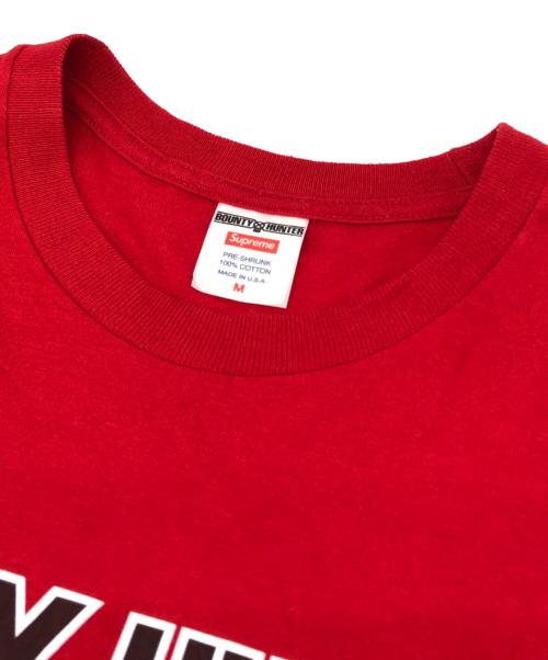 SUPREME（シュプリーム）Supreme (シュプリーム) BOUNTY HUNTER (バウンティハンター) Wolf Tee レッド サイズ:Mの古着・服飾アイテム