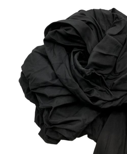 noir kei ninomiya（ノワール ケイ ニノミヤ）noir kei ninomiya (ノワール ケイ ニノミヤ) パフスリーブ ドレス ワンピース ブラック サイズ:Sの古着・服飾アイテム