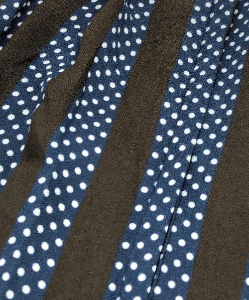 COMME des GARCONS COMME des GARCONS（コムデギャルソン コムデギャルソン）COMME des GARCONS COMME des GARCONS (コムデギャルソン コムデギャルソン) 総柄ドットブラウスワンピース ブルー サイズ:Sの古着・服飾アイテム