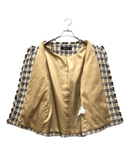 JOURNAL STANDARD（ジャーナルスタンダード）JOURNAL STANDARD (ジャーナルスタンダード) ツイードジャケット イエロー サイズ:下記参照の古着・服飾アイテム